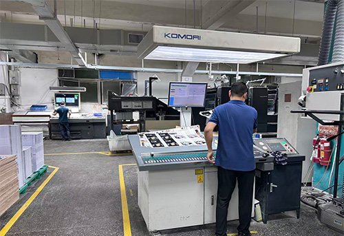 book printing quality control